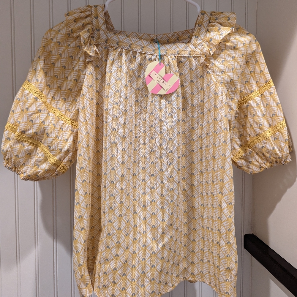 Hayden girls 3/4 blouse (L)
